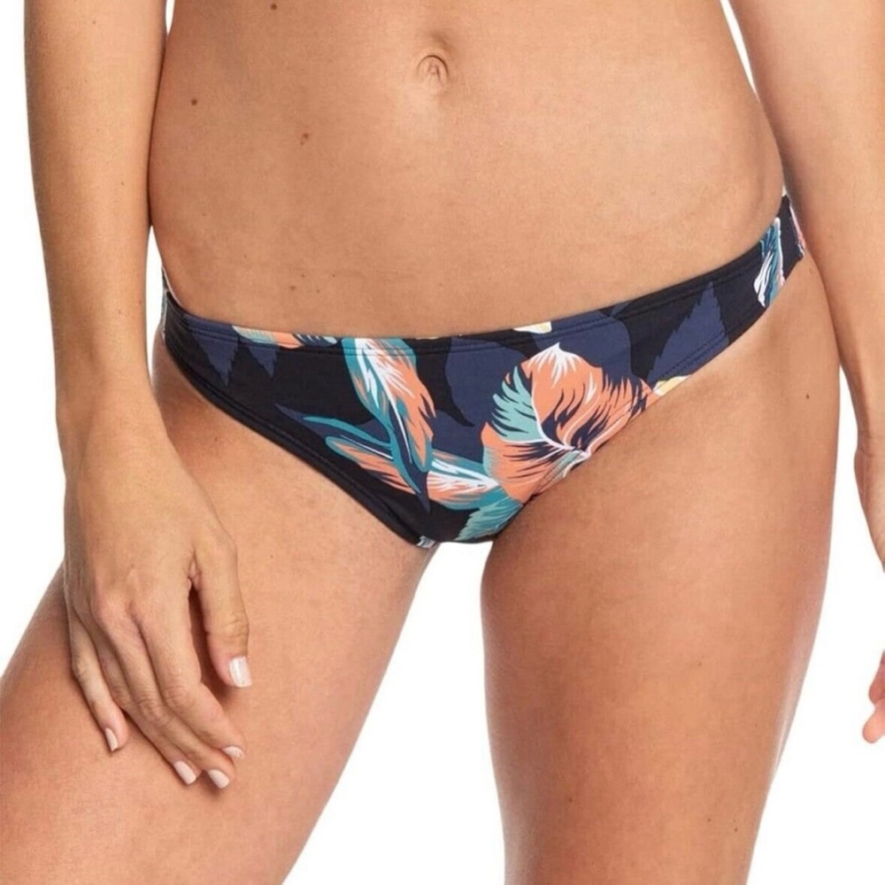 Roxy Women's Beach Classics Moderate Bikini Bottom SZ XS NWT